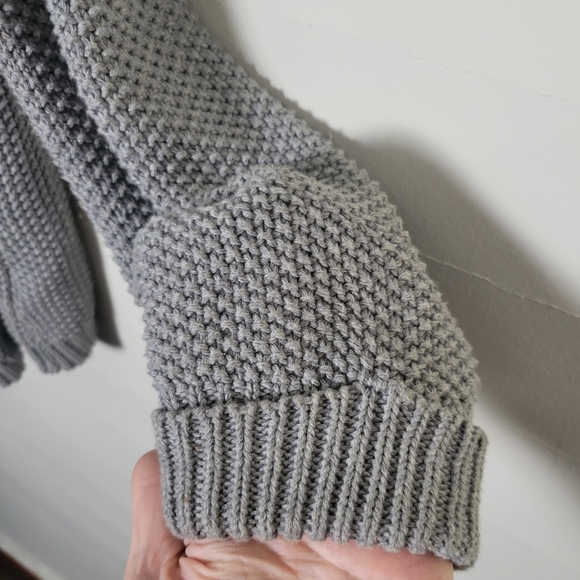 Xhilaration | Gray Silver-Studded Cardigan - Picture 8 of 9